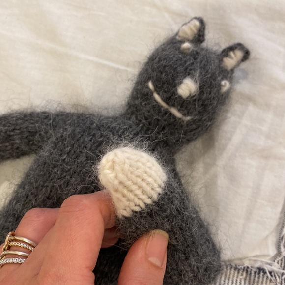 Knitted cat 🐱 - Picture 4 of 4